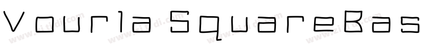Vourla SquareBasic字体转换